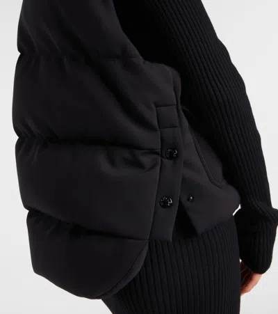 Moncler Genius Otis 4 Moncler Edward Enninful Ee72 Sleeveless Down Jacket In Black