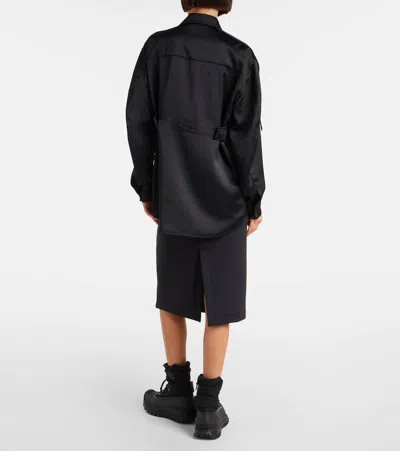 Moncler Genius Moncler X Edward Enninful Shirt In Black