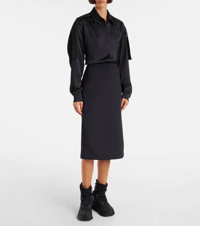 Moncler Genius Moncler X Edward Enninful Shirt In Black