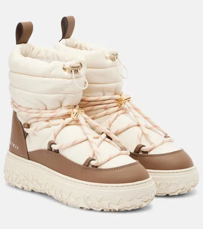 Inuikii Technical Performance Snow Boots In White