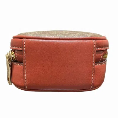 Pre-owned Coach Khaki Pvc Leather Handbag Shoulder Bag ()