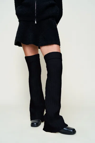 Danielle Guizio Ny Leg Warmer In Black