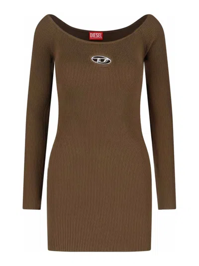 Diesel 'm-vera' Mini Dress In Multi