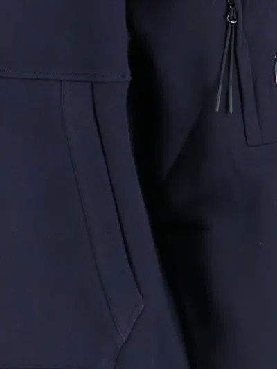 C.p. Company Cotton Hoodie In Blue