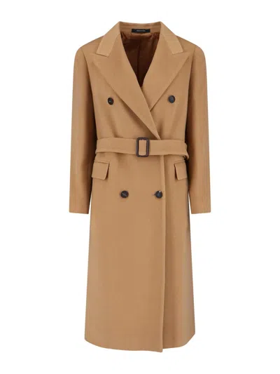 Tagliatore Versatile Jacket With Flap Pockets And Vents In Brown