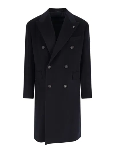 Tagliatore Sherry Wool Coat In Black