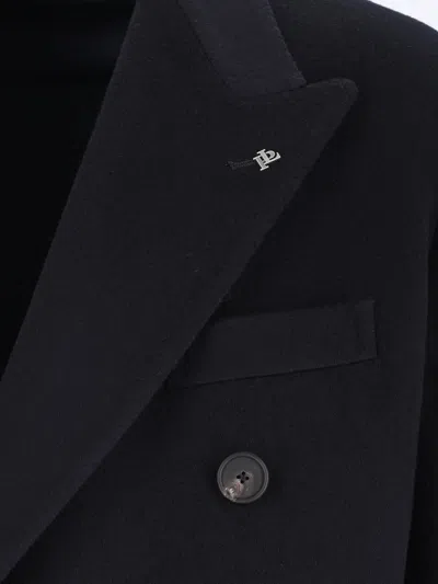 Tagliatore Sherry Wool Coat In Black