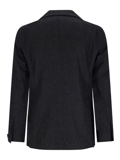 Tagliatore Tailored Double-breasted Jacket Notch Lapel In Multi