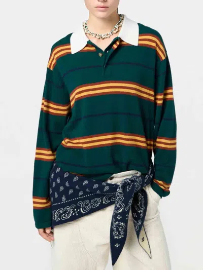 Guest In Residence 'rugby' Cashmere Sweater In Multi