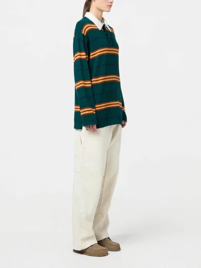 Guest In Residence 'rugby' Cashmere Sweater In Multi