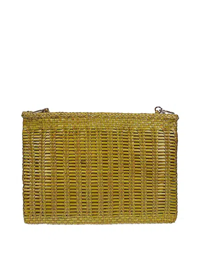 Vipera Saba Handbag In Yellow