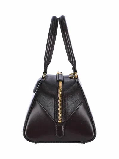 Givenchy Women Antigona East West Small Leather Shoulder Bag In Black