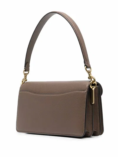 Coach Tabby 26 Leather Shoulder Bag In Brown