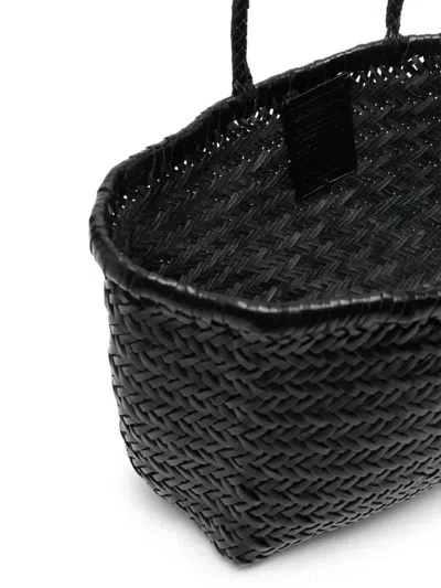 Dragon Diffusion Women Big Bamboo Triple Jump Basket Bag In Black