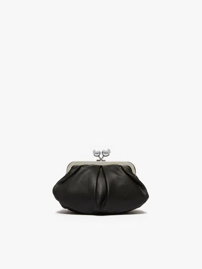 Weekend Max Mara Borsa A Tracolla Pasticcino In Montone Nera In Black