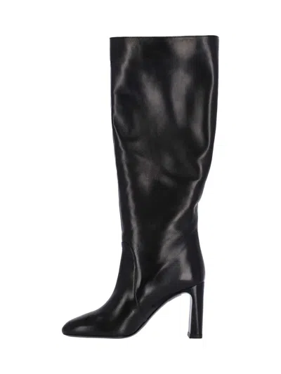 Stuart Weitzman 90mm Babette Boots In Black