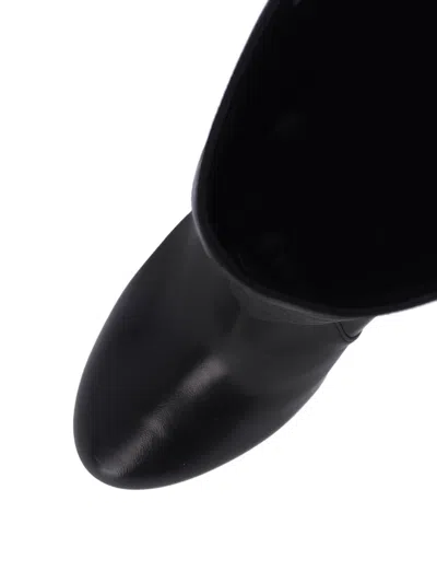 Stuart Weitzman 90mm Babette Boots In Black