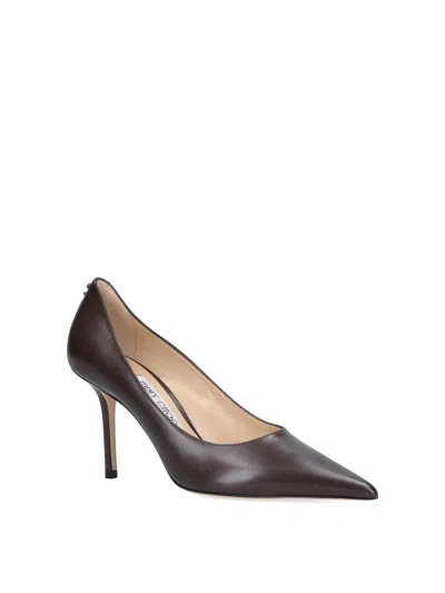 Jimmy Choo With Heel In Brown