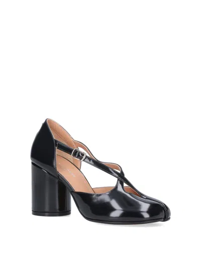 Maison Margiela Tabi Pump Sandals Woman Black In Black