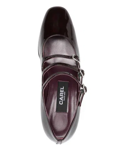 Carel Paris Kina Leather Pumps In Brown