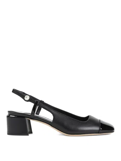 Jimmy Choo Scarpe Con Tacco Elisa In Tessuto Decorato  Donna In Black