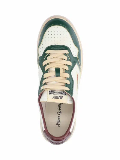 Autry Leather-panelled Sneakers In Multi