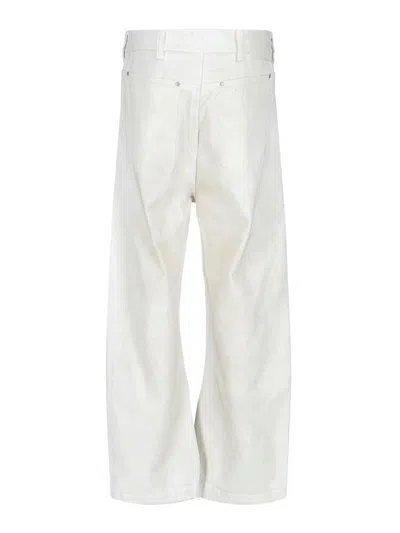 Entire Studios Jeans Ampi In White
