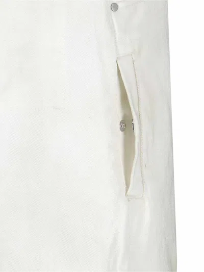 Entire Studios Jeans Ampi In White