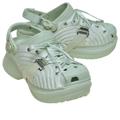 Crocs Jpg X  Bae Clog; Plaster, W8 In Gray