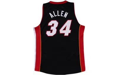 Mitchell & Ness Road Finals Jersey "nba Miami Heat 2012 Chris Bosh" T-shirt In Black