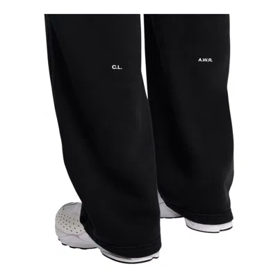 Nike Men's Nocta Nocta Fleece Cs Open-hem Sweatpants In Black