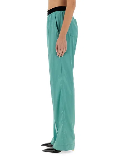 Tom Ford Pj Stretch Pants In Green