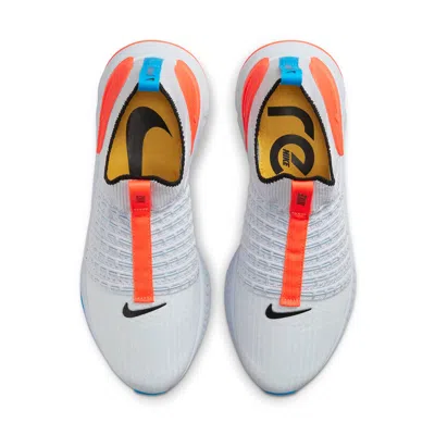 Nike (wmns)  React Phantom Run Flyknit 2 'grey Bright Crimson' In Multi