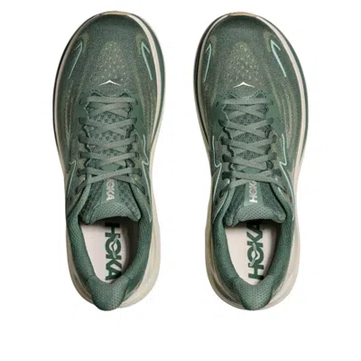 Hoka M Bondi 9 Synthetic Fabric Sneakers In Gray