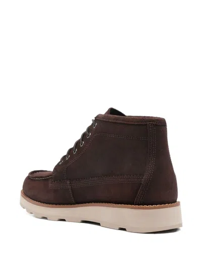 Timberland Chukka Lace-up Suede Boots In Brown