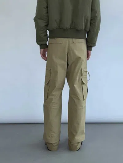 Carrer Cobalt Cargo Pants In Nude