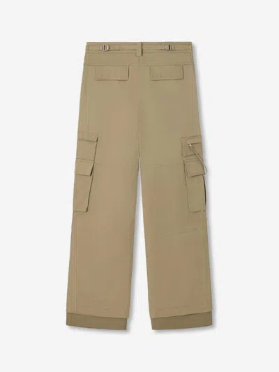Carrer Cobalt Cargo Pants In Nude