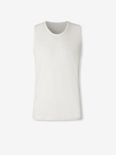Carrer Doria Double Layer T-shirt In White