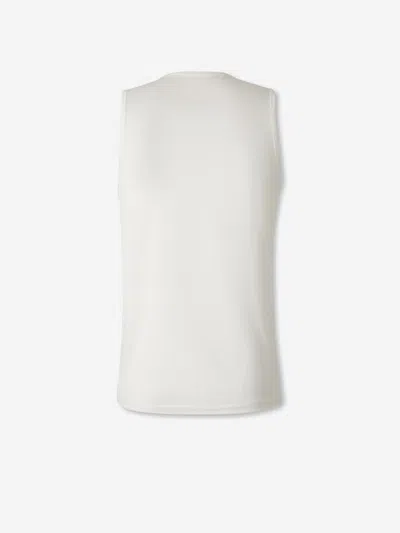 Carrer Doria Double Layer T-shirt In White