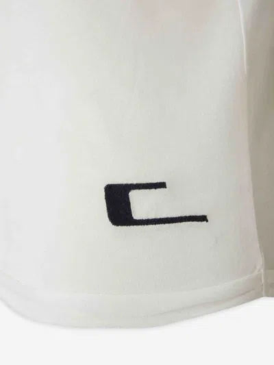 Carrer Doria Double Layer T-shirt In White