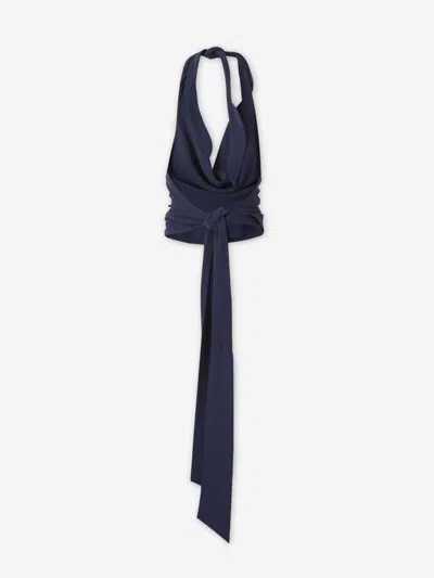 Cult Gaia Top Augusta In Blue