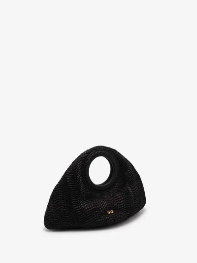 Cult Gaia Thais Top Handle Bag In Black