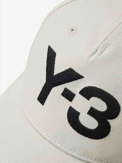 Y-3 Adjustable Baseball Cap In Gray