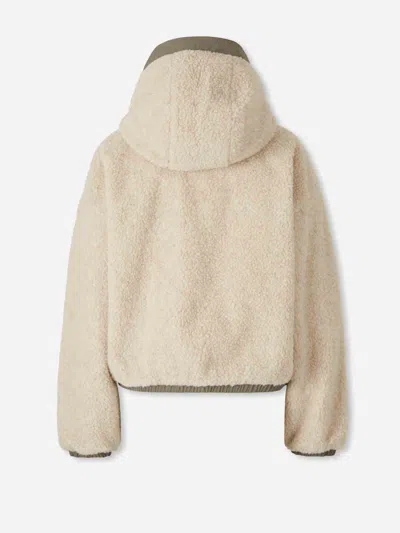 Canada Goose Alberni Fleece Jacket In Neutral