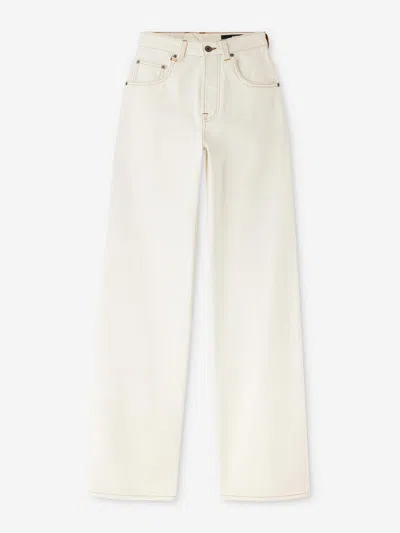 Jacquemus Flared Jeans In White