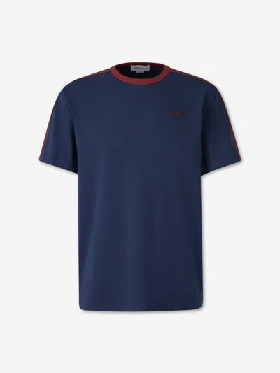 Alexander Mcqueen Round Neck T-shirt In Blue