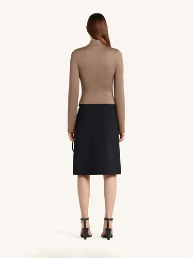 Courrèges "biker" Jacket In Animal Print