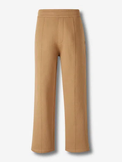 Ami Alexandre Mattiussi Ami Paris Camel Ami Paris De Coeur Joggers In Animal Print