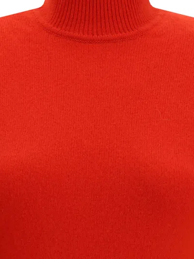 Jacquemus Red La Robe Maille Castagna Dress In Red