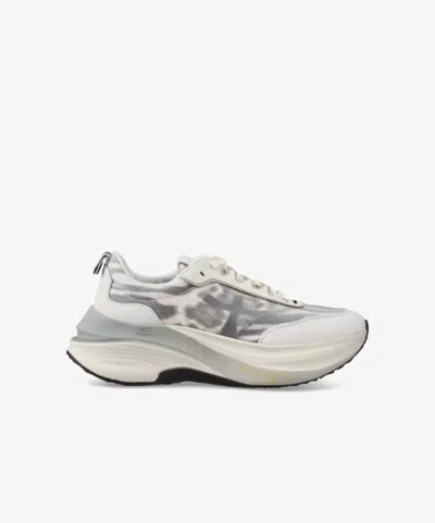 Premiata Hill Timeless Chunky Sneakers In Nude